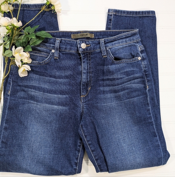 Joes Jeans Kass High Rise Slim Straight Ankle Jean - Picture 2 of 5